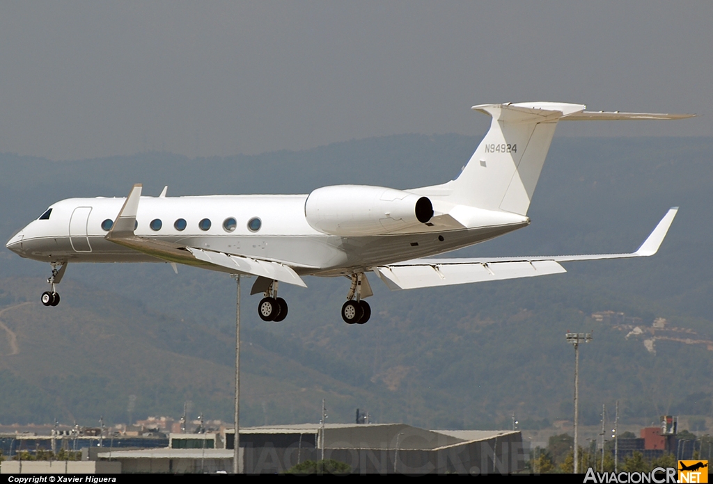 N94924 - Gulfstream Aerospace G-V-SP Gulfstream G550 - Privado