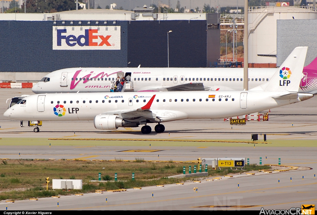 EC-KRJ - Embraer 190-200LR - Air Europa