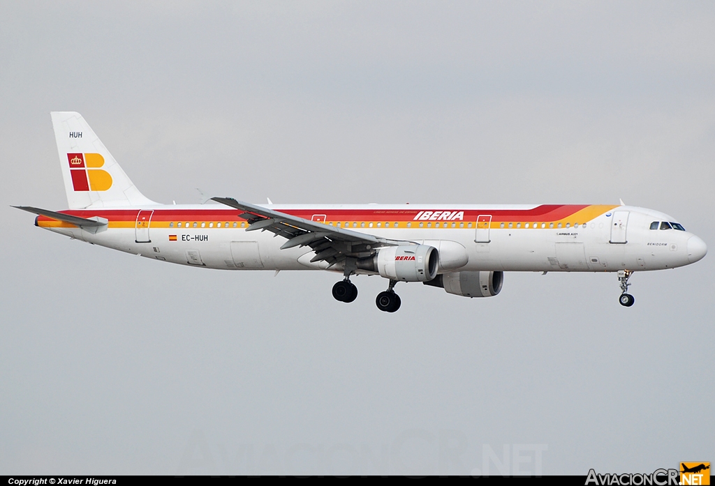 EC-HUH - Airbus A321-211 - Iberia