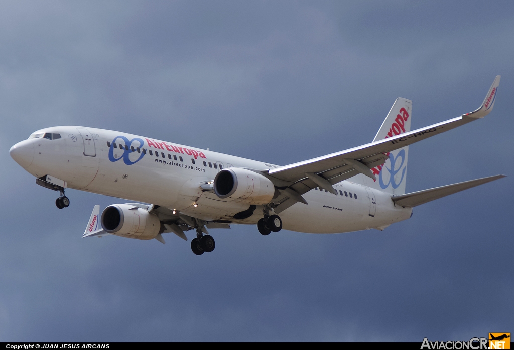EC-HKQ - Boeing 737-85P - Air Europa