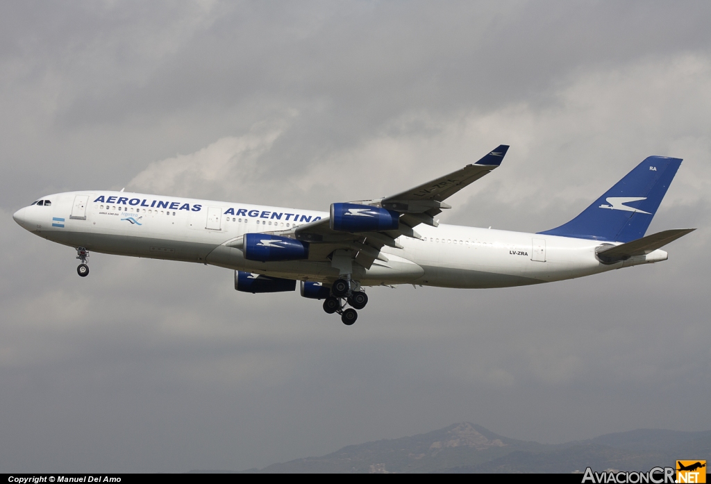 LV-ZRA - Airbus A340-211 - Aerolineas Argentinas