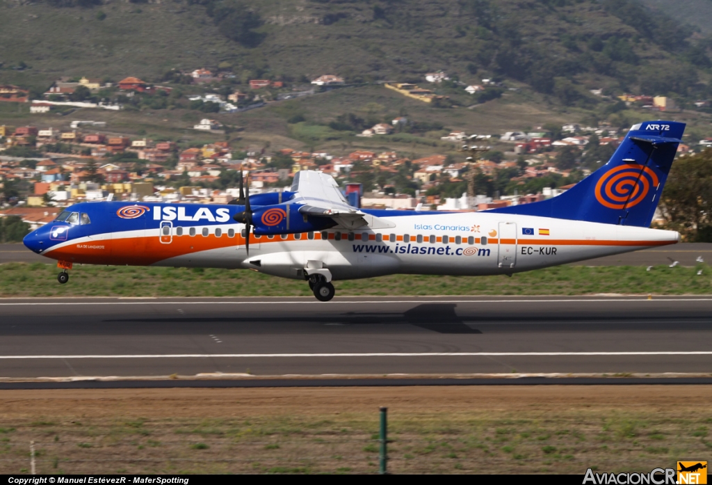 EC-KUR - ATR 72-212A - Islas Airways