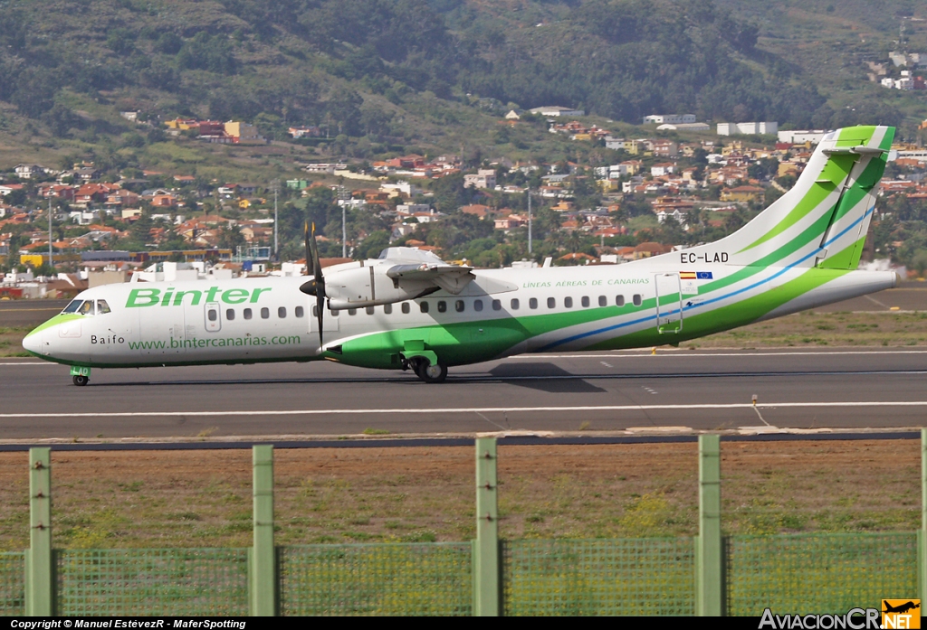 EC-LAD - ATR 72-212A - Binter Canarias