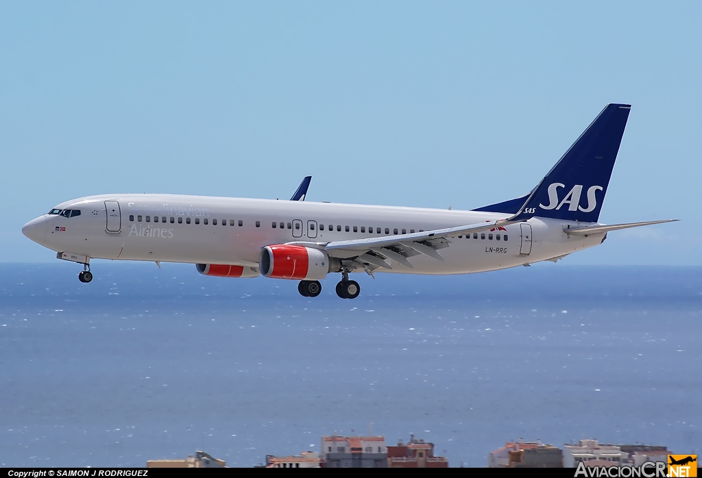 LN-RRG - Boeing 737-85P - SAS Braathens