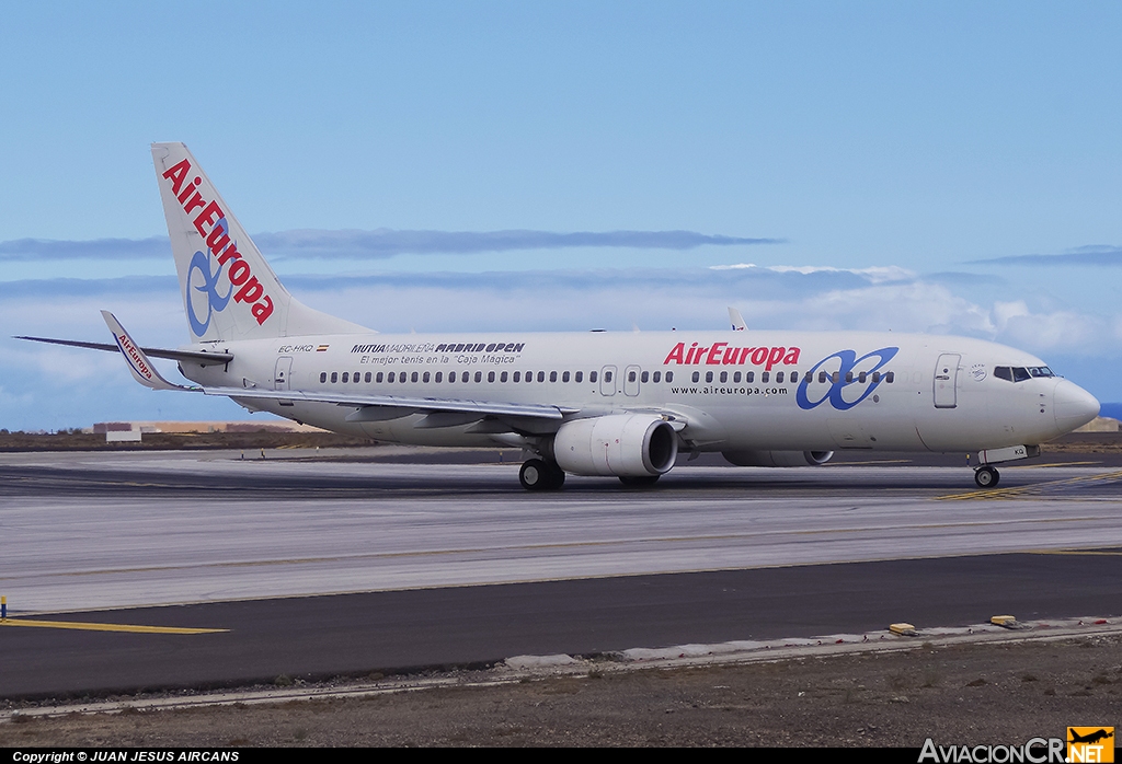 EC-HJQ - Boeing 737-85P - Air Europa