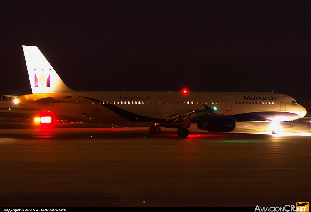 G-OZBL - Airbus 321-231 - Monarch Airlines