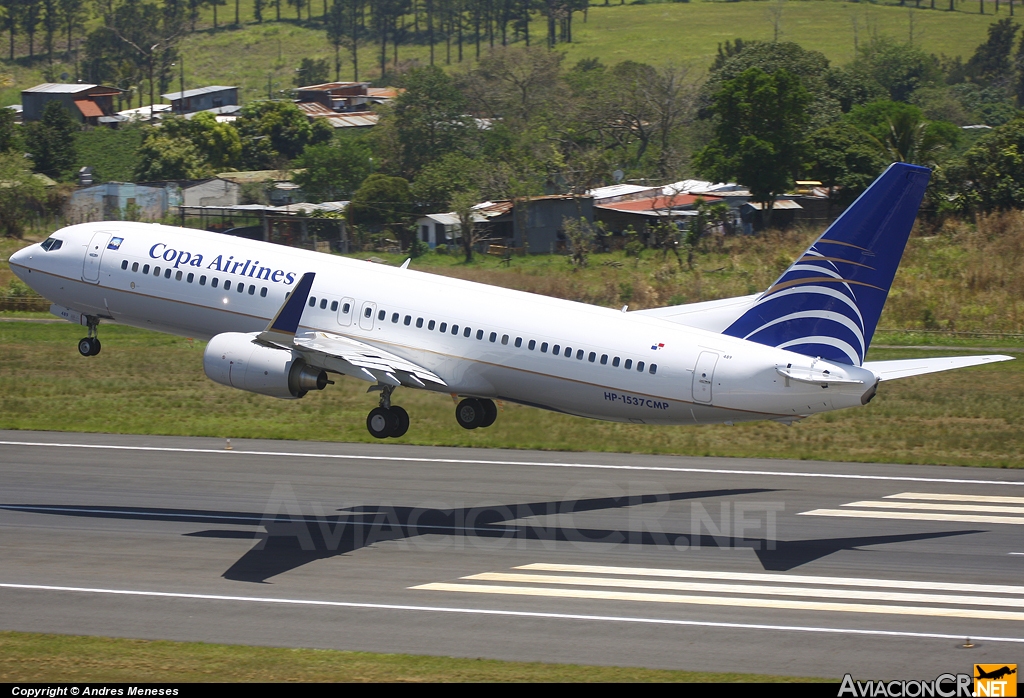 HP-1537CMP - Boeing 737-8V3 - Copa Airlines