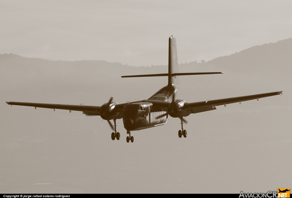 MSP002 - De Havilland Canada C-7A Caribou - Ministerio de Seguridad Pública - Costa Rica