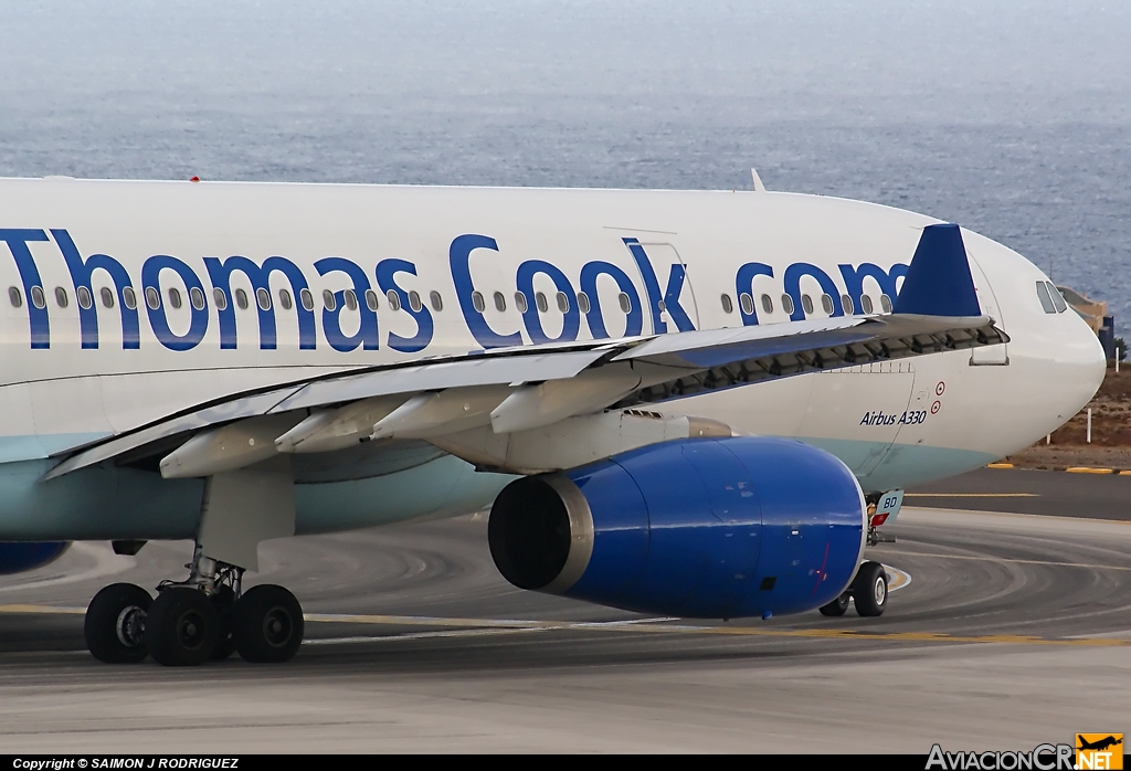 G-MDBD - Airbus A330-243 - Thomas Cook Airlines UK.