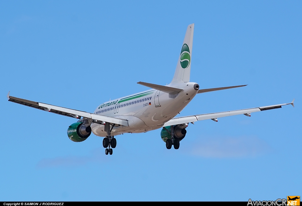 D-ASTA - Airbus A319-112 - Germania