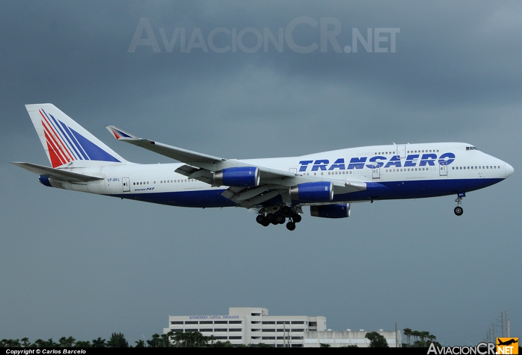 VP-BKL - Boeing 747-444 - Transaero Airlines