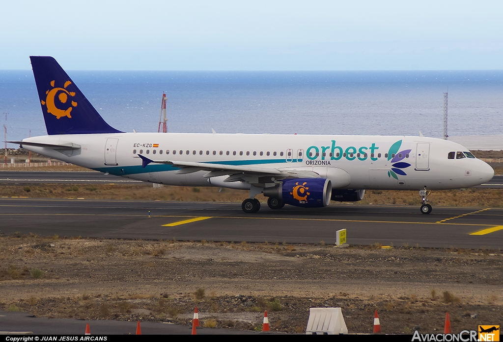 EC-KZG - Airbus A320-214 - Orbest Orizonia Airlines