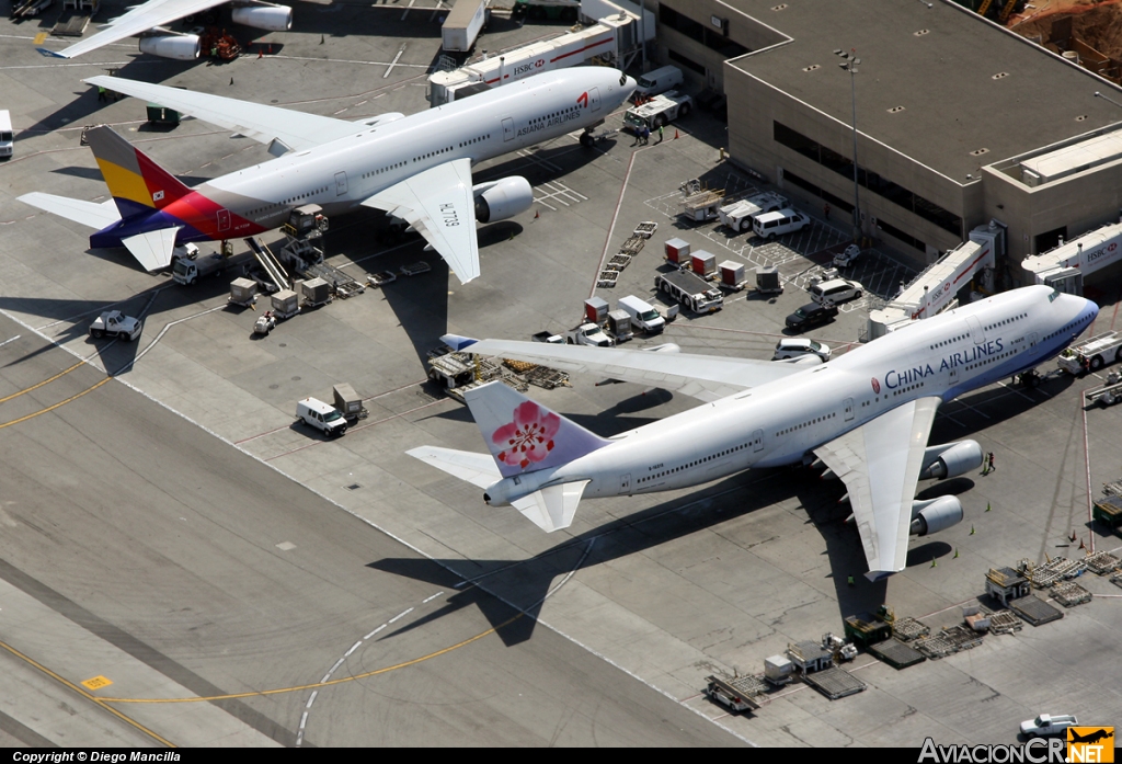 B-18212 - Boeing 747-409 - China Airlines