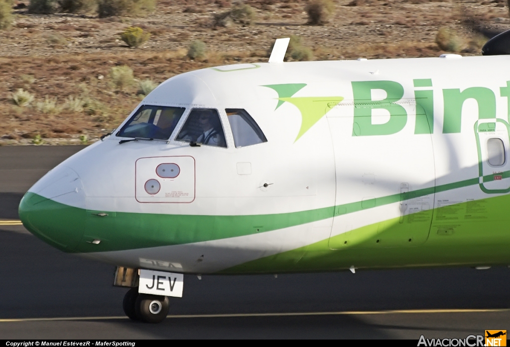 EC-JEV - ATR 72-212A - Binter Canarias
