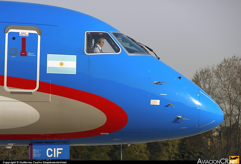 LV-CIF - Embraer 190-100IGW - Austral Líneas Aéreas