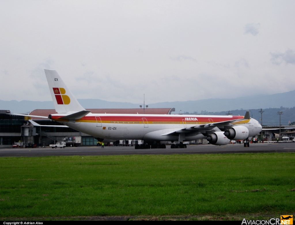 EC-IZX - Airbus A340-642 - Iberia