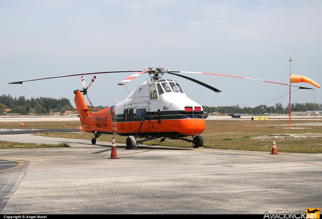 N827MW - Sikorsky S-58 - Midwest Helicopter Airways