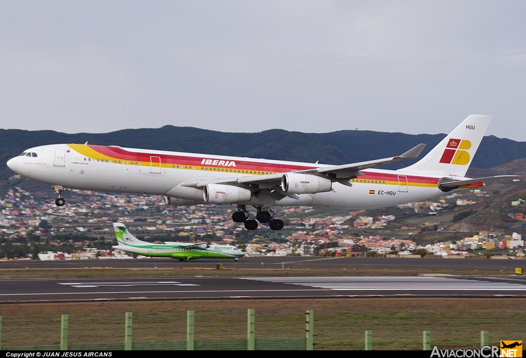 EC-HGU - Airbus A340-313X - Iberia