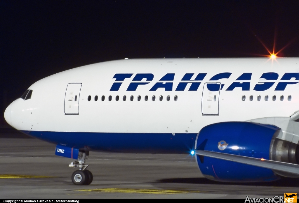 EI-UNZ - Boeing 777-222 - Transaero Airlines