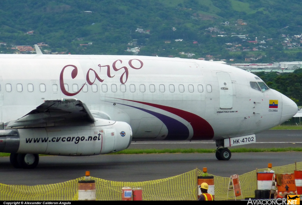 HK-4702 - Boeing 737-290C/Adv - CV Cargo