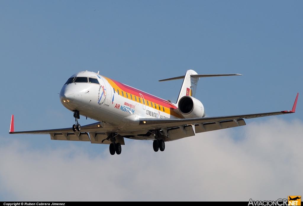 EC-HZR - Bombardier CRJ-200ER - Air Nostrum (Iberia Regional)