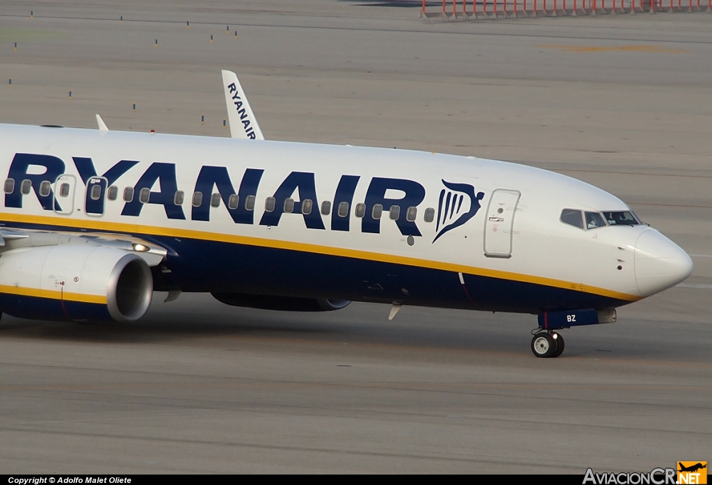 EI-EBZ - Boeing 737-8AS - Ryanair