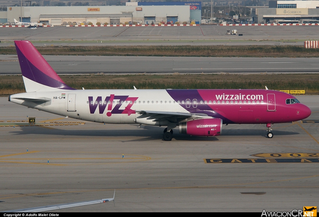 HA-LPM - Airbus A320-232 - Wizzair
