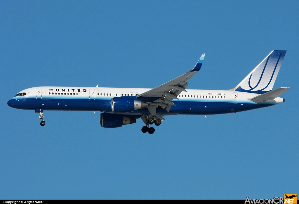 N502UA - Boeing 757-222 - United Airlines