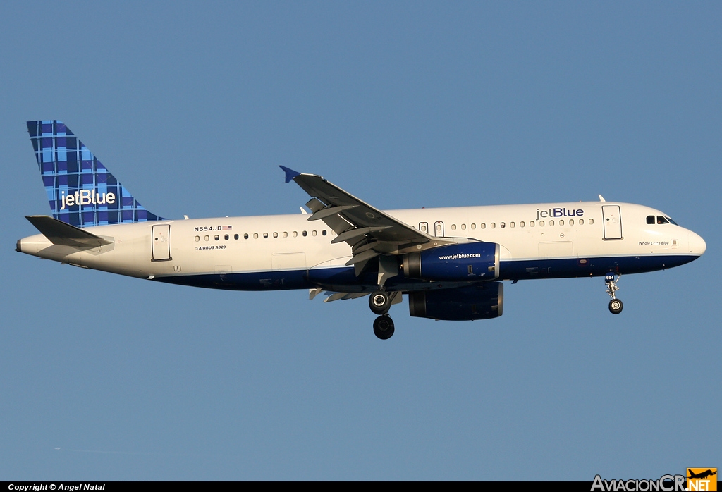 N594JB - Airbus A320-232 - Jet Blue