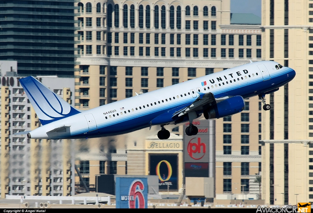 N446UA - Airbus A320-232 - United Airlines