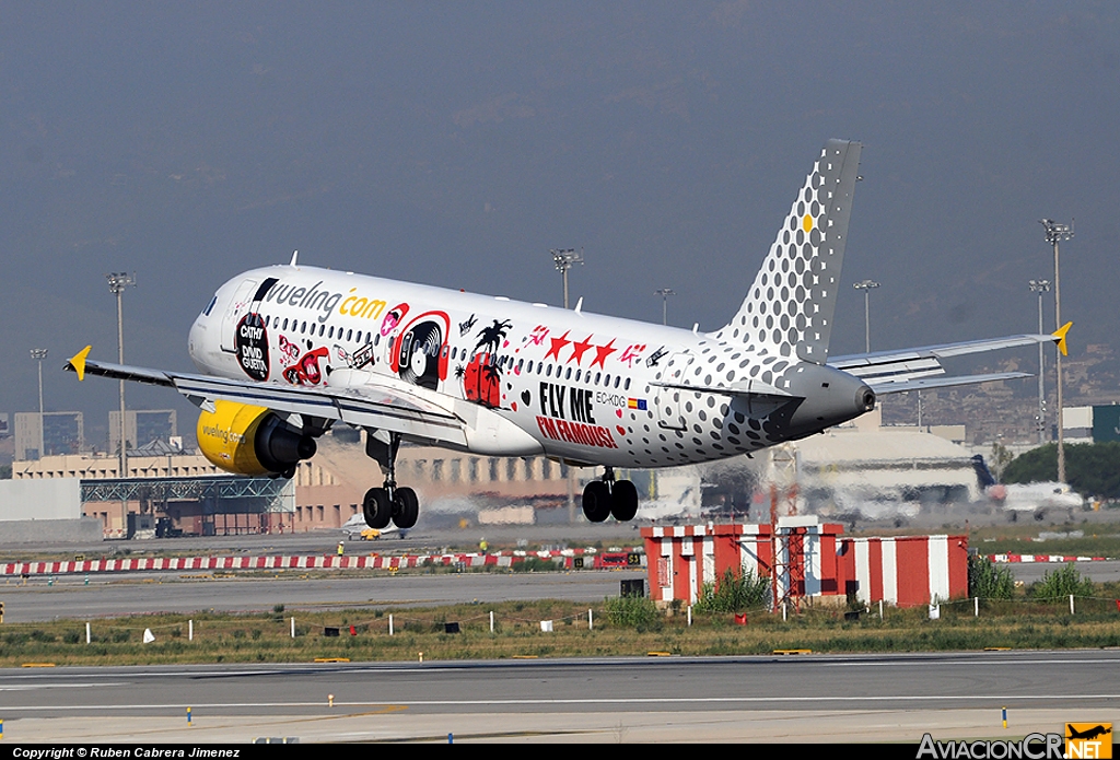 EC-KDG - Airbus A320-214 - Vueling