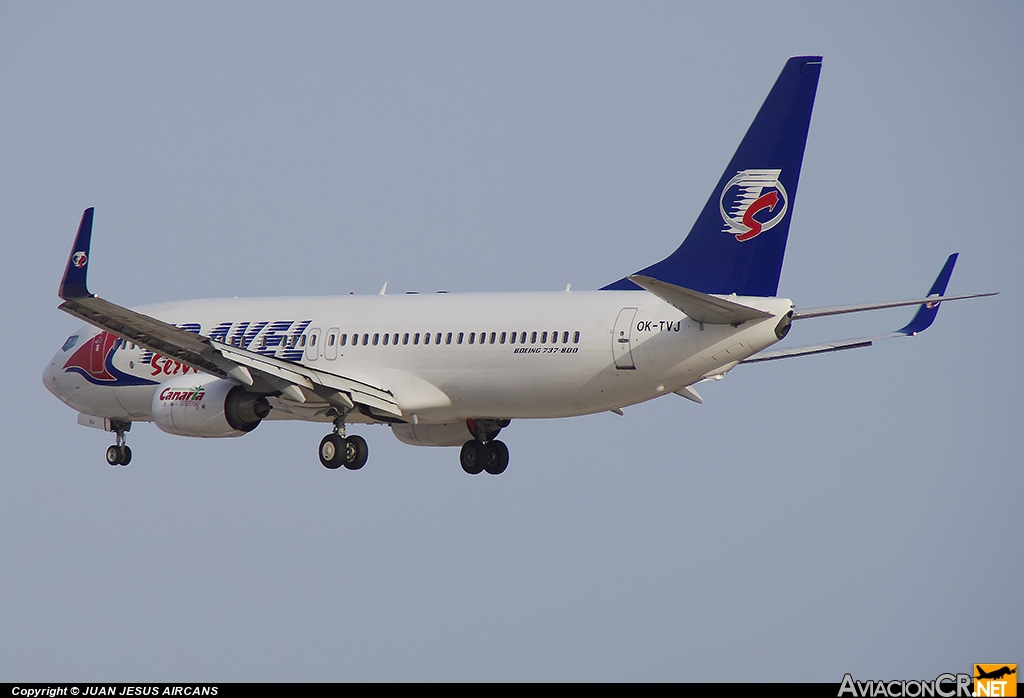 OK-TVJ - Boeing 737-8Q8 - Travel Service