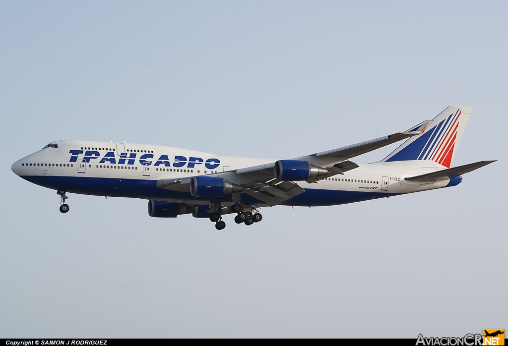 EI-XLC - Boeing 747-446 - Transaero Airlines