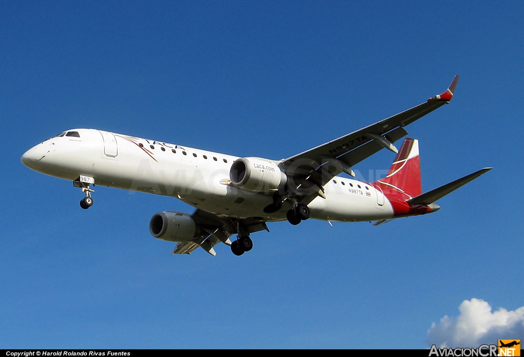 N987TA - Embraer 190-100IGW - TACA