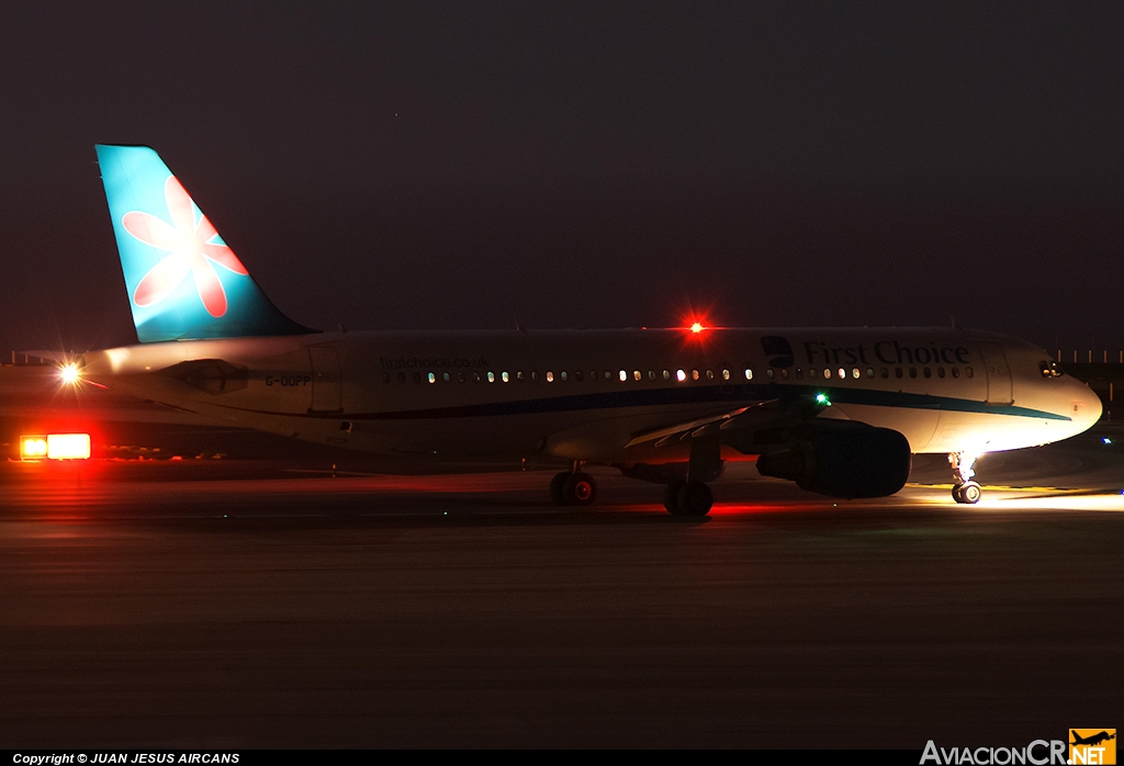 G-OOPP - Airbus A320-214 - First Choice Airways