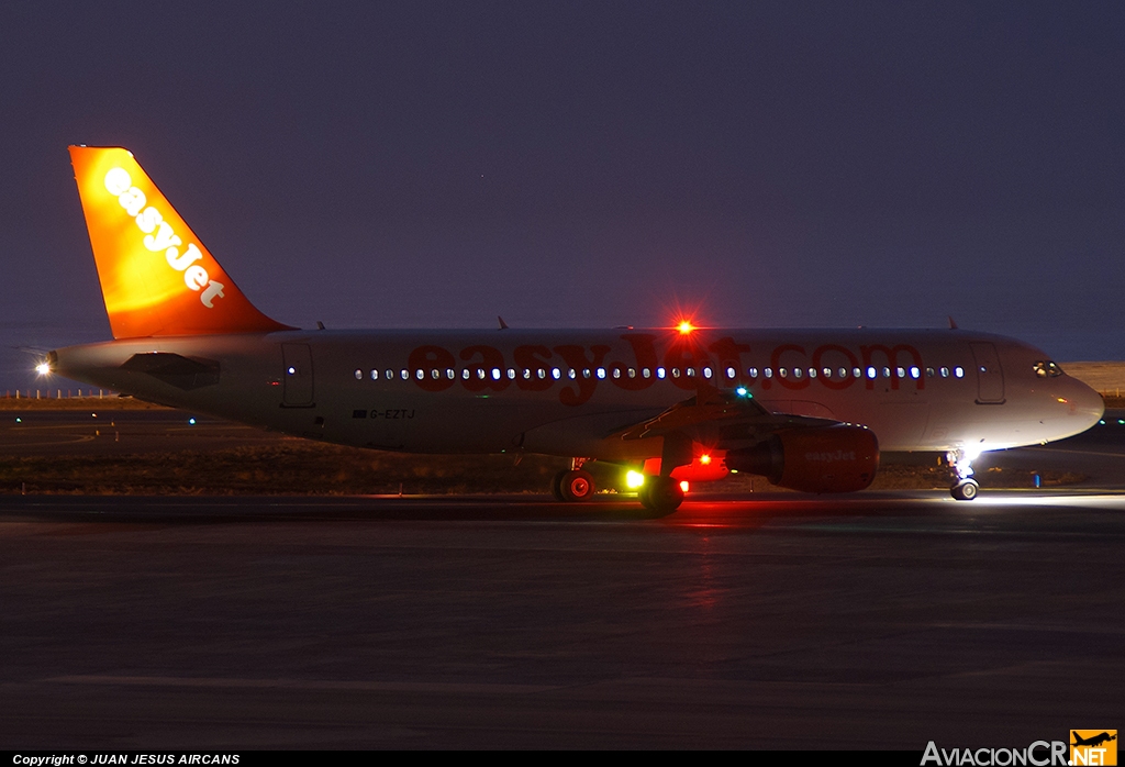 G-EZTJ - Airbus A320-214 - EasyJet Airline