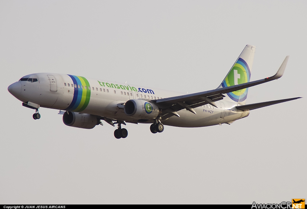 PH-HZY - Boeing 737-8K2 - Transavia Airlines