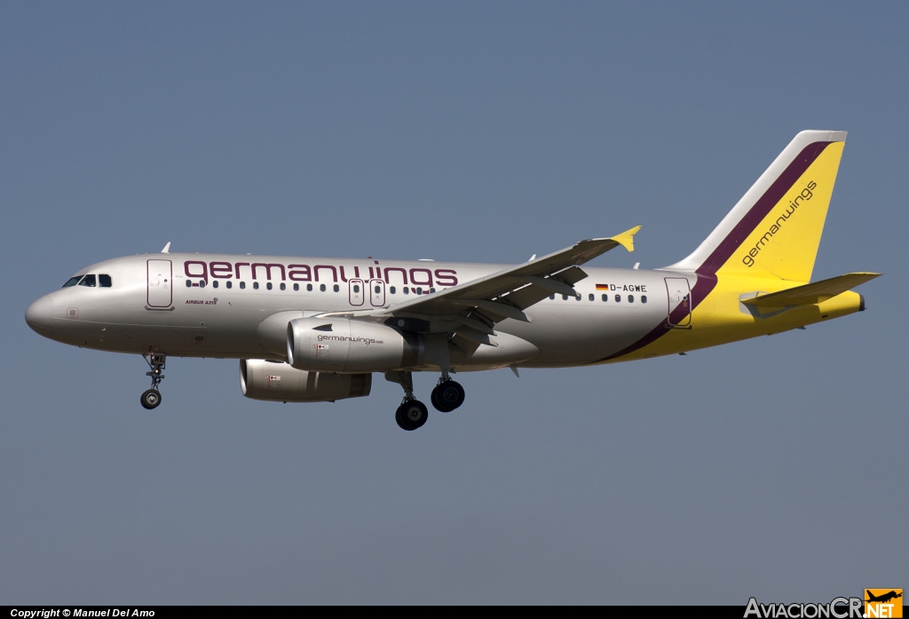 D-AGWE - Airbus A319-132 - Germanwings