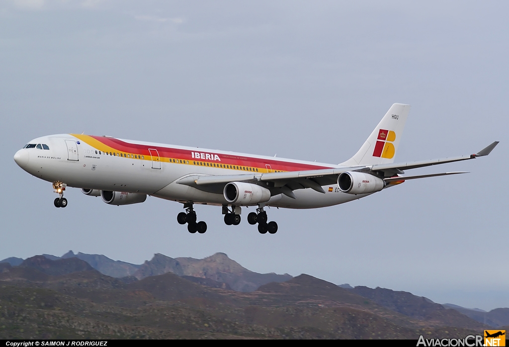 EC-HGU - Airbus A340-313X - Iberia