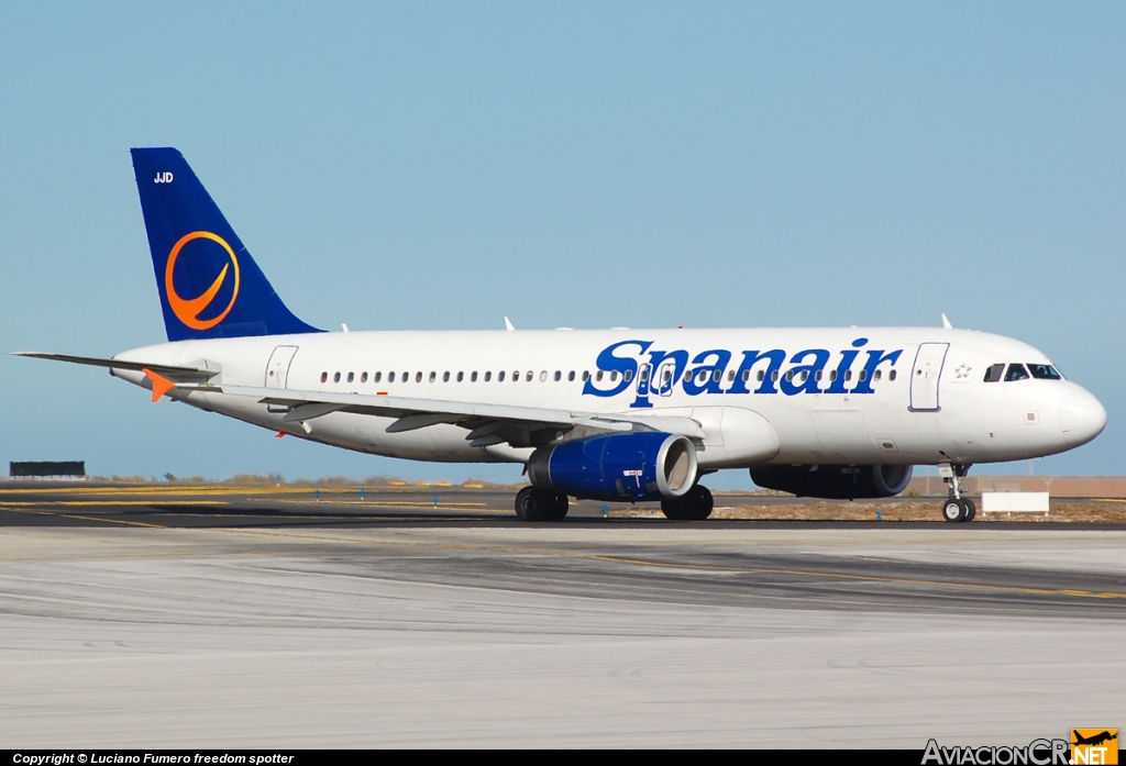 EC-JJD - Airbus A320-232 - Spanair