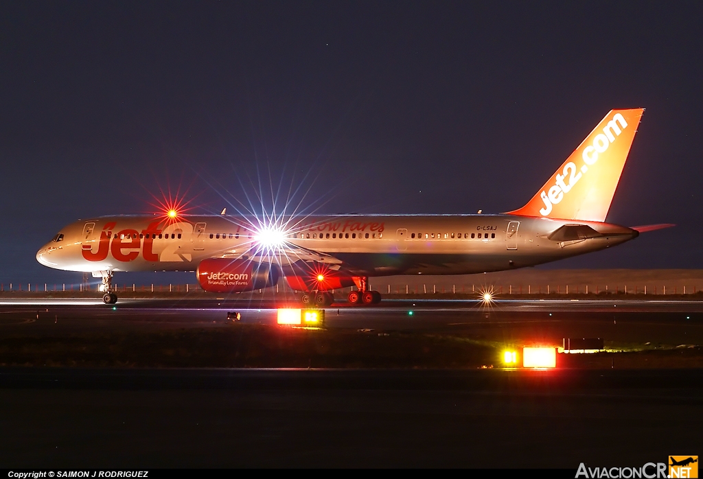 G-LSAJ - Boeing 757-236 - Jet2.com