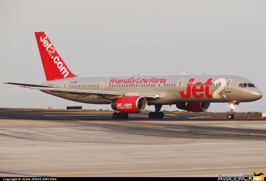 G-LSAG - Boeing 757-21B - Jet2.com