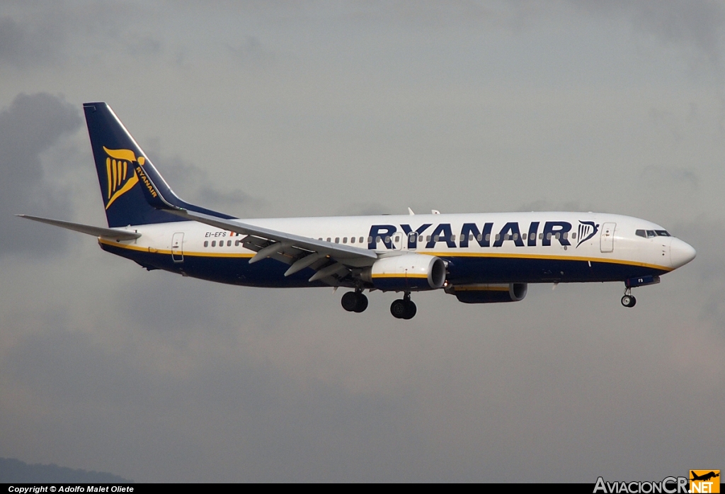 EI-EFS - Boeing 737-8AS - Ryanair