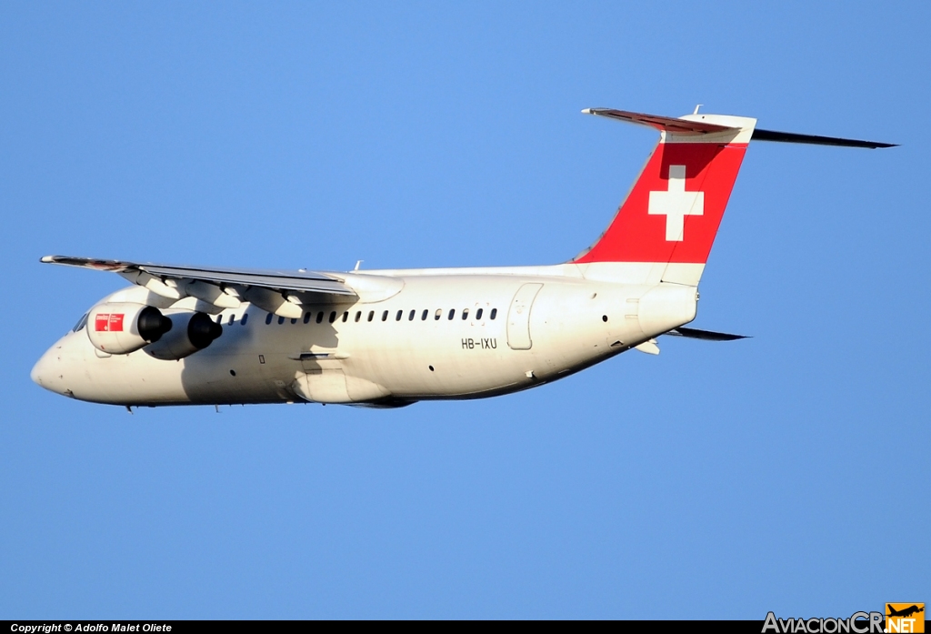 HB-IXU - British Aerospace BAe-146-100 - Swiss European Airlines