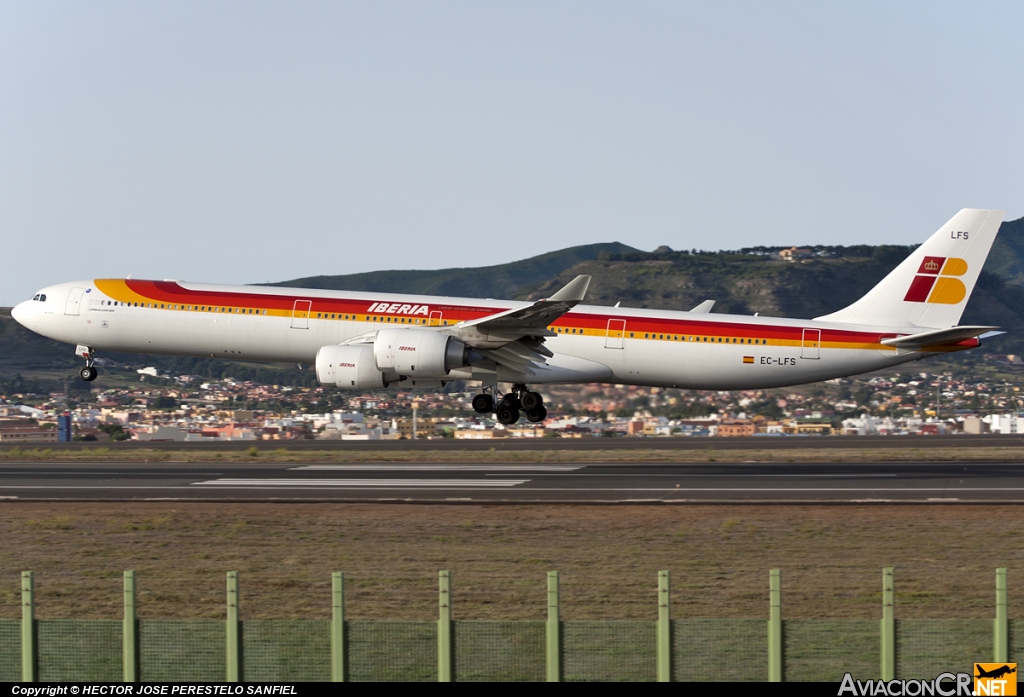 EC-LFS - Airbus A340-642 - Iberia