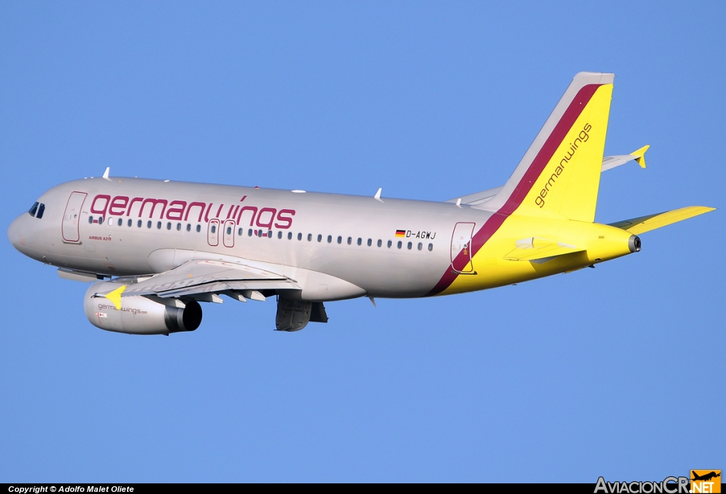 D-AGWJ - Airbus A319-132 - Germanwings