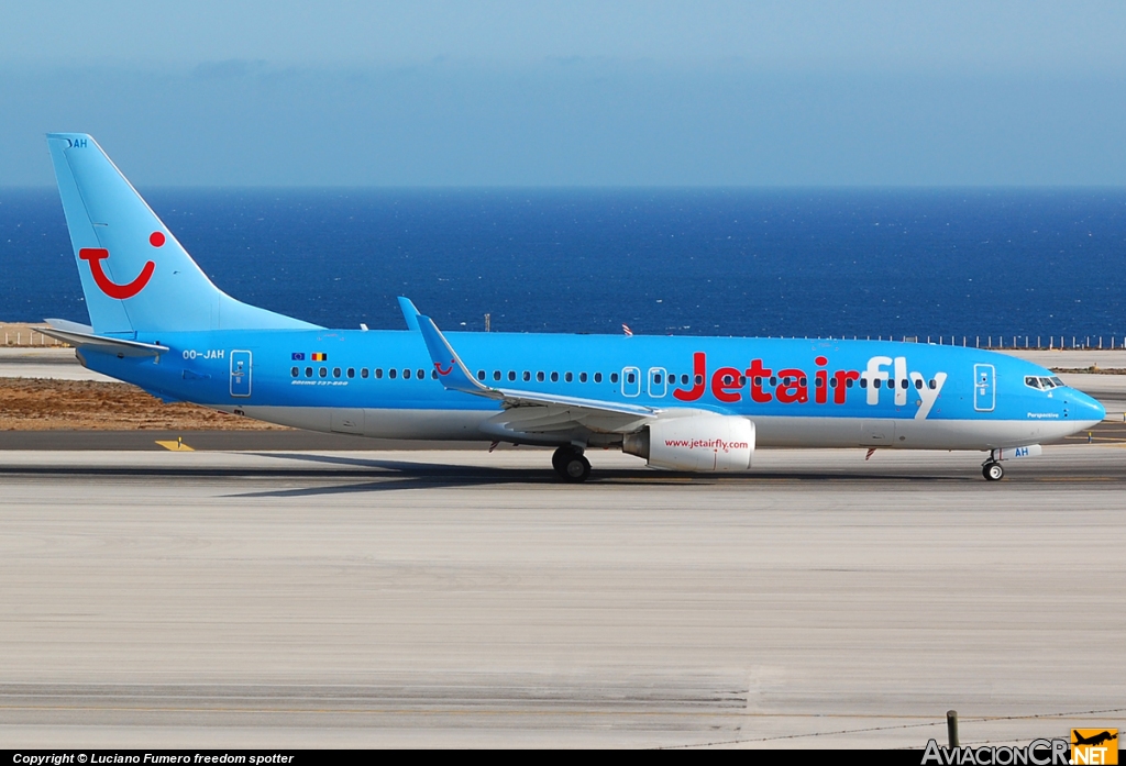 OO-JAH - Boeing 737-8K5 - Jetairfly