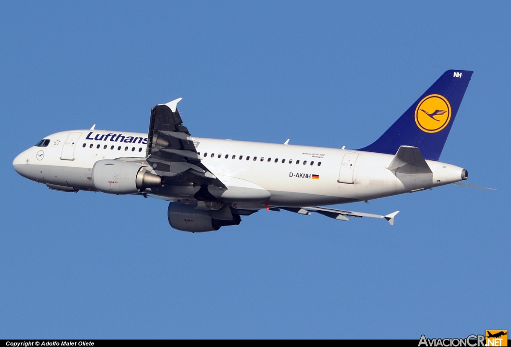 D-AKNH - Airbus A319-112 - Lufthansa Italia