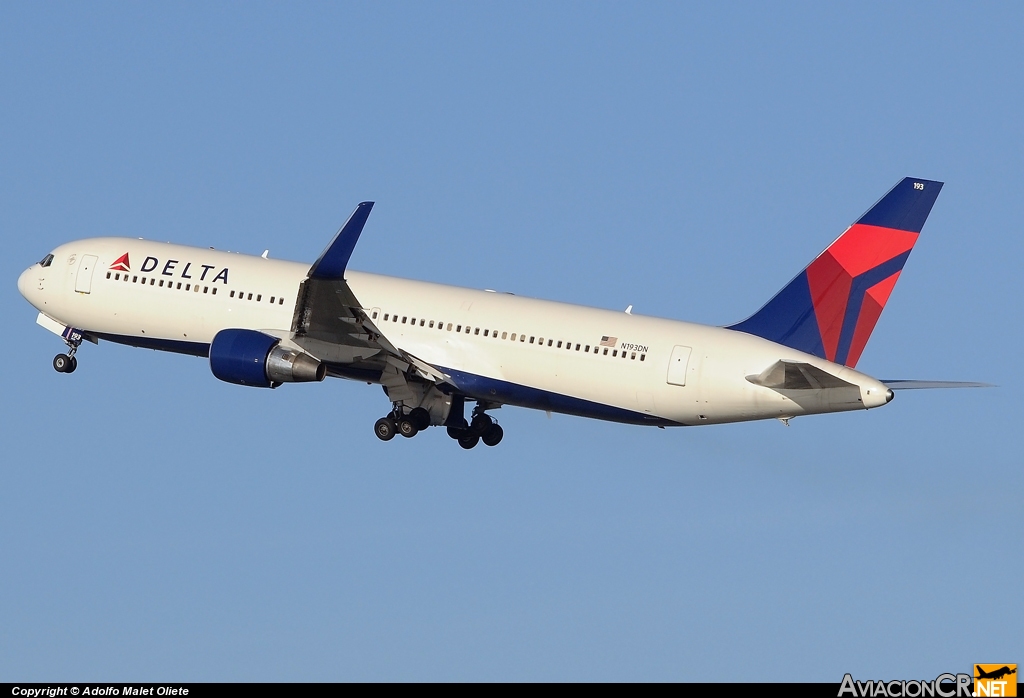 N193DN - Boeing 767-332/ER - Delta Air Lines