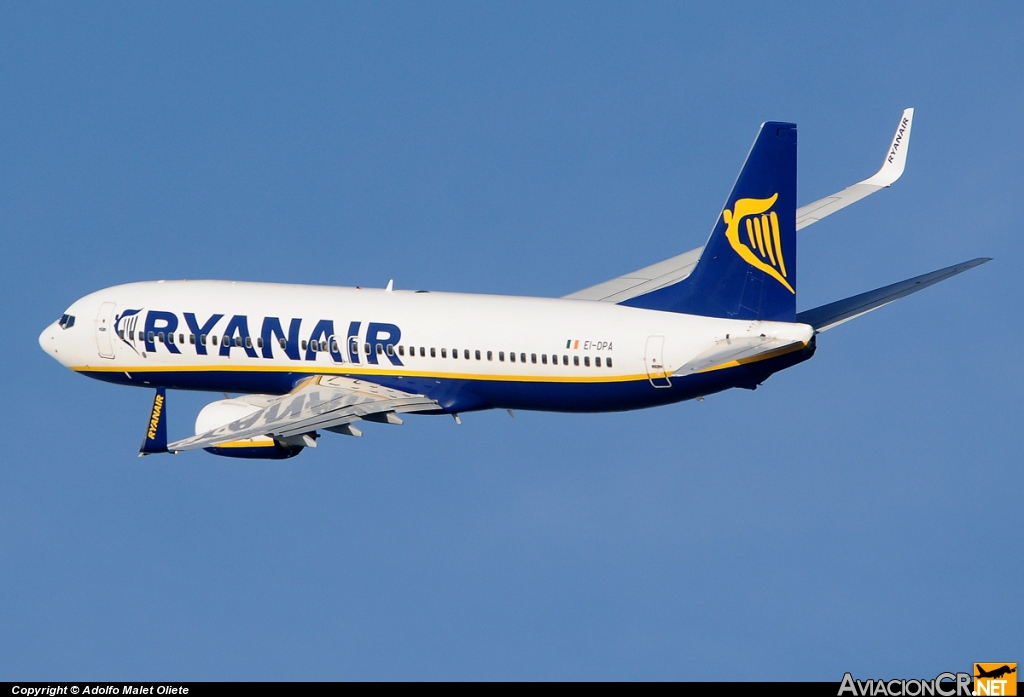 EI-DPA - BOEING 737.8AS - Ryanair